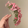 粉雾花仙~刘亦菲同款满天星发簪甜美气质古风簪子新中式新款发饰