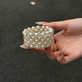 Bronze Morning Hot Girl Feel Crystal Pearl Bangle Series Gold Bracelet Premium Daily Layered Hand Jewelry Item 2026