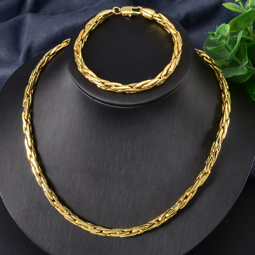 Overseas Flower Pattern Rope Chain Accessory Creative Chain DIY Necklace Bracelet Set Bag Chain Exquisite Fashionable Set Women