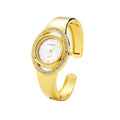 CANSNOW EU Grid Elegant Hand Cross-Border Export Bestseller Women Bangle Watch Bracelet Quartz Womens Watch Wholesale