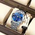 Swiss Brand Multifunction New Mens Watch Waterproof Fashionable Quartz Watch Live Export Bestseller Drop Ship