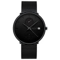 Longines New Mens Watch Men Student Waterproof Glow Date Quartz Watch Ultra Thin Korean Drop Ship