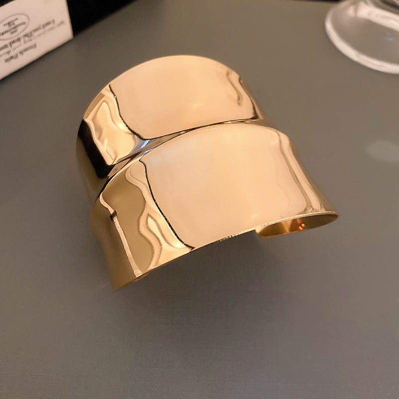 Double-Layer Openwork Cuff Bracelet - view 10