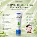 KORMESIC跨境全英文包装芦荟洁面乳Facial Cleanser外贸厂家批发