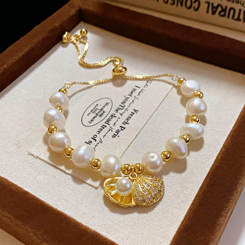 Chinese-Style Tiger's Eye Beaded Bracelet - view 11