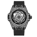 PINTIME / Item Time Overseas Fashionable Full Diamond Rhinestone Watch Men Live Bestseller Quartz Watch Waterproof Factory Direct