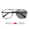 New RedNote Bare Face Ultra-Light Glasses Frame Metal Retro Pair Bridge Blue-Light Glasses Women Photochromic Glasses Women