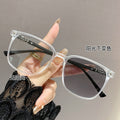 Photochromic Prescription Glasses Exquisite Student Style Influencer Big Frame Slender With Rx Bare Face Finish Item Anti-Blue-Light Myopia Glasses