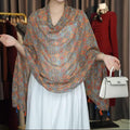 Women's Summer Ethnic Retro Frog Button Sun-Protection Shawl 2026 - As Pictured
