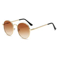 New Premium Round Sunglasses UV-Proof Influencer Bare Face Glasses Retro Classic Personality Sunglasses Driving