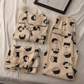 Women's Summer Japanese Short Sleeve Cardigan + Pants 3-Piece Set 2026 - 3-Piece Set Cardigan Apricot