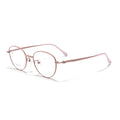 Beesfen New Teen Prescription Glasses Frame Girl With Protect Control Frame Ultra-Light Pure Titanium Frame Student