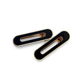 Premium Polish Light Acrylic Acetate Hair Clip Women Invisible Dispatch Card Side Fringe Baby Hair Duck Bill Edge Clip Hair Accessory Custom