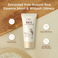 跨境新品LAIKOU大米洗面奶50g补水保湿FDA护肤品rice face wash