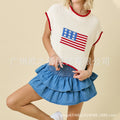Spring-Summer Trendy Designer Waist-Tie Skirt