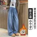 Summer Petite Tencel Drapey Lightweight Loose Elastic Wide Leg Pants + Pants
