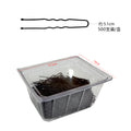 Genuine Thickened u Type Clip Updo u Shape Card Piece Black Clip Piece Pin Hair Pin Bun Fix Hair Clip Dispatch Card Head