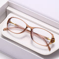 Anti-Blue-Light Reading Glasses Fashionable Korean Ultra-Light Anti-Blue Plano Photochromic No Rx Factory Wholesale Reading Glasses
