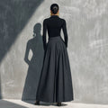 Casual Fashion Knit Long Sleeve Wide Leg Pants + Top Set