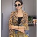 Women's Summer Ethnic Retro Frog Button Sun-Protection Shawl 2026 - As Pictured