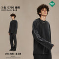 Men's Fall Streetwear Retro Ins 275G Dirty Dye Washed T-Shirt