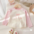 Girls' Contrast Rabbit Print Base Layer T-Shirt