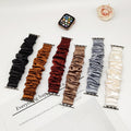 Amazon Crystal Satin Plain Band Large Cord Hair Tie Fits Apple iWatch Apple Watch Band