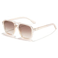 Big Frame Pair Bridge Women Sunglasses Premium New Western Fashionable Sunglasses UV-Proof Sun-Proof Men Sunglasses
