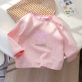 Girls' Tulle Lace Trim Long Sleeve T-Shirt