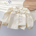 Girls' Korean Style Shirt - Spring/Fall Baby Top