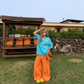 Summer Workwear Casual Loose Elastic Wide Leg Pants + Pants