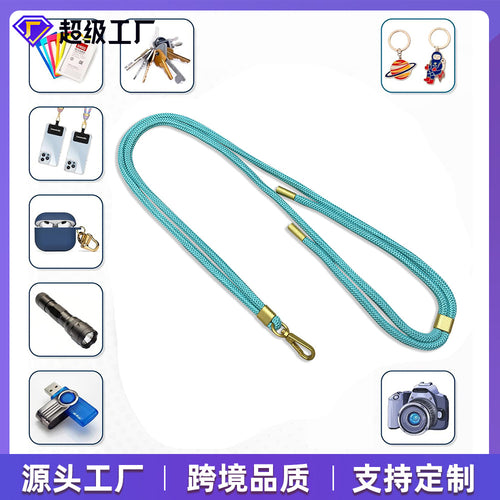 Wholesale 6mm Nylon Hand Machine Hanging Cord Crossbody Can Back Outdoor Durable Necklace One-Shoulder Slant Hang Removable