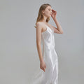 19/22 Momme Silk Camisole Long Dress, 100% Mulberry Silk