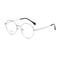 Beesfen New Titanium Frame Wholesale 1010TH Small Face Slimming Frame Retro Round Frame Ultra-Light No Magnet Titanium Glasses Frame