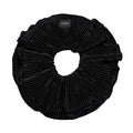 Gem Li French Premium Elegant Double-Layer Pleated Hair Tie Low Ponytail Large Scrunchie Versatile Hair String Hair Accessory