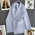 Women's Fall Korean Elegant Blazer 2026 - White