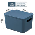 storage box household large clothing storage box student dormitory debris sorting box plastic large