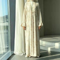 Bohemian Floral Print Long Cardigan Robe, Casual Daily & Festival Wear