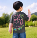 Boys' Faux Layered Long Sleeve T-Shirt - Fall Base Layer Style