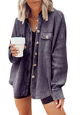 Women's Fall Casual Fashion Lapel Collar Asymmetric Neckline Shirt + Jacket 2026 - Apricot