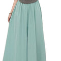 Summer Casual Versatile Lightweight Loose Wide Leg Pants + Skirt Pants