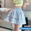 Spring-Summer Petite High Waist Short Skirt + Skirt