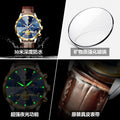 Swiss Brand Multifunction New Mens Watch Waterproof Fashionable Quartz Watch Live Export Bestseller Drop Ship