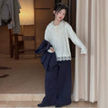 Girls' Trendy Workwear 3-Piece Set - Casual Korean