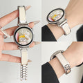 Fits Huawei watchgt4 / 5 Watch Band Summer New gt7 Metal Leather Trim watch4 Watch Band Women