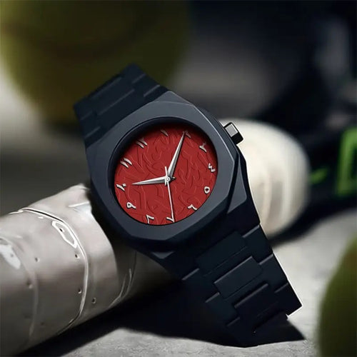 New Fashionable Casual Watch Unisex Ultra Thin Dial Arabian Numbers Engrave Degree Waterproof Watch Export Bestseller