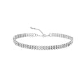 Cross-Border Hit Fashionable Choker Rhinestone Sparkle Glossy Niche Simple Clavicle Chain Full Diamond Elegant Premium Necklace Women