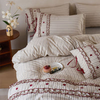 Sweetie Pie / 1.5m Bed - 4-Piece Flat Sheet - 200x230cm