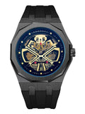 PINTIME Mechanical Watch Men Self-Winding Movement Southeast Asia Bestseller Dark Knight Men Mechanical Watch Waterproof