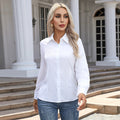 Women's Casual Fashion Long Sleeve Cardigan + Shirt 2026 | Layered Cardigan - White